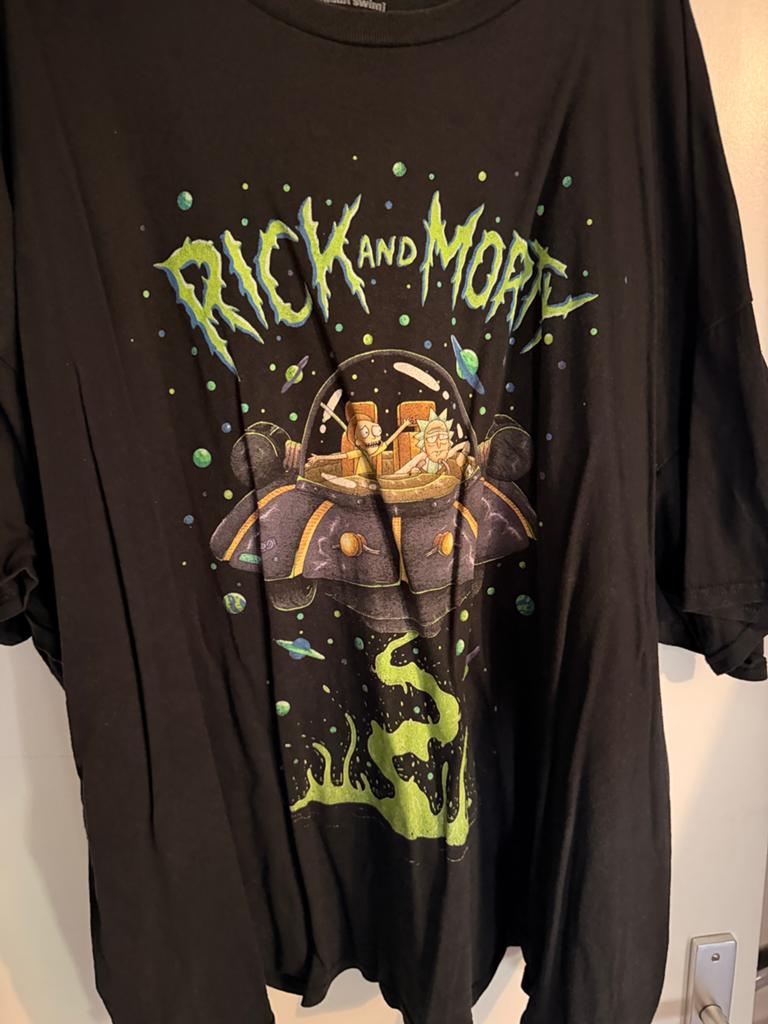 Rick and morty shirt 4xl, Ophalen of Verzenden, Zo goed als nieuw
