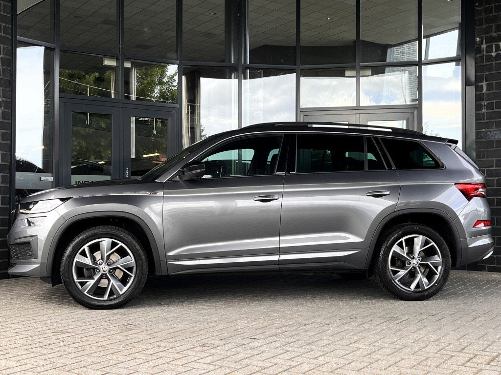 Skoda KODIAQ 1.5 TSI DSG 7 PERS. - SPORTLINE - PANO - TREKH., Euro 6, 4 cilinders, 150 pk, Bedrijf