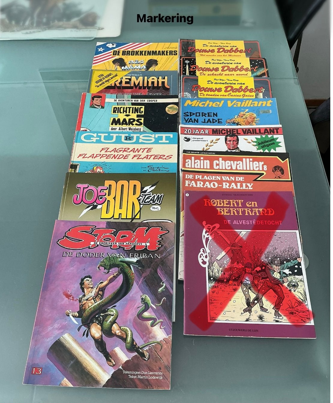 Partij van diverse stripboeken - Verschillende genres, Boeken, Meerdere stripboeken, Ophalen of Verzenden, Gelezen