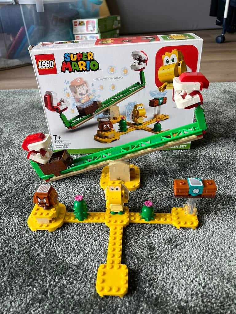 LEGO Super Mario Whomp's Lava Trouble Uitbreidingsset, Ophalen of Verzenden, Zo goed als nieuw