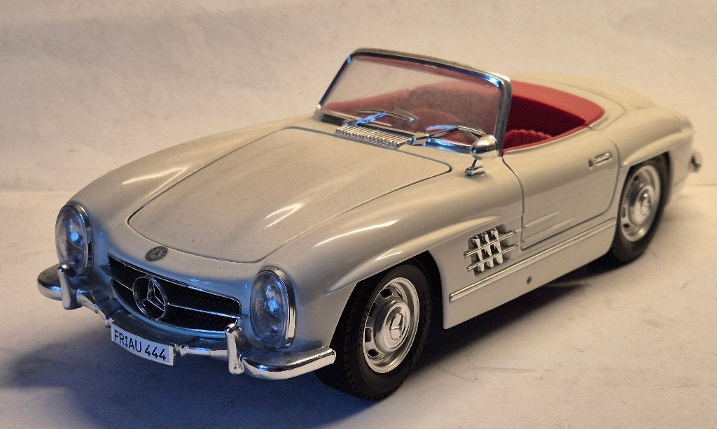 Mercedes Benz 300 SL 1954 Vleugeldeuren Modelauto 1:18, Ophalen of Verzenden, Zo goed als nieuw, Auto, Bburago