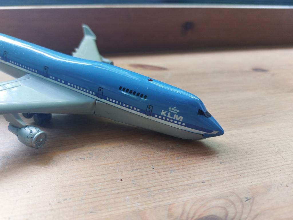 KLM vliegtuig boeing 747 schaalmodel, Ophalen of Verzenden