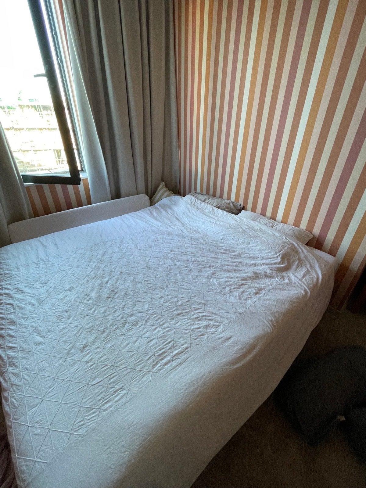 Auping bed tweepersoons, Ophalen, Zo goed als nieuw, Tweepersoons, 140 cm