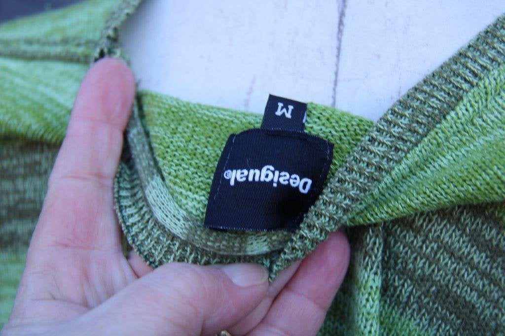 Trui groen Desigual mt M Vaste prijs OPRUIMING, Kleding | Dames, Truien en Vesten, Maat 38/40 (M), Ophalen of Verzenden, Desigual
