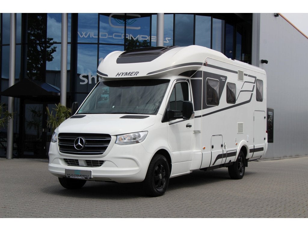 Hymer BMC-T WhiteLine 600 - 170PK AUT - Enkele bedden Hefbed, Caravans en Kamperen, Campers, Automaat, Chemisch toilet, Ringverwarming