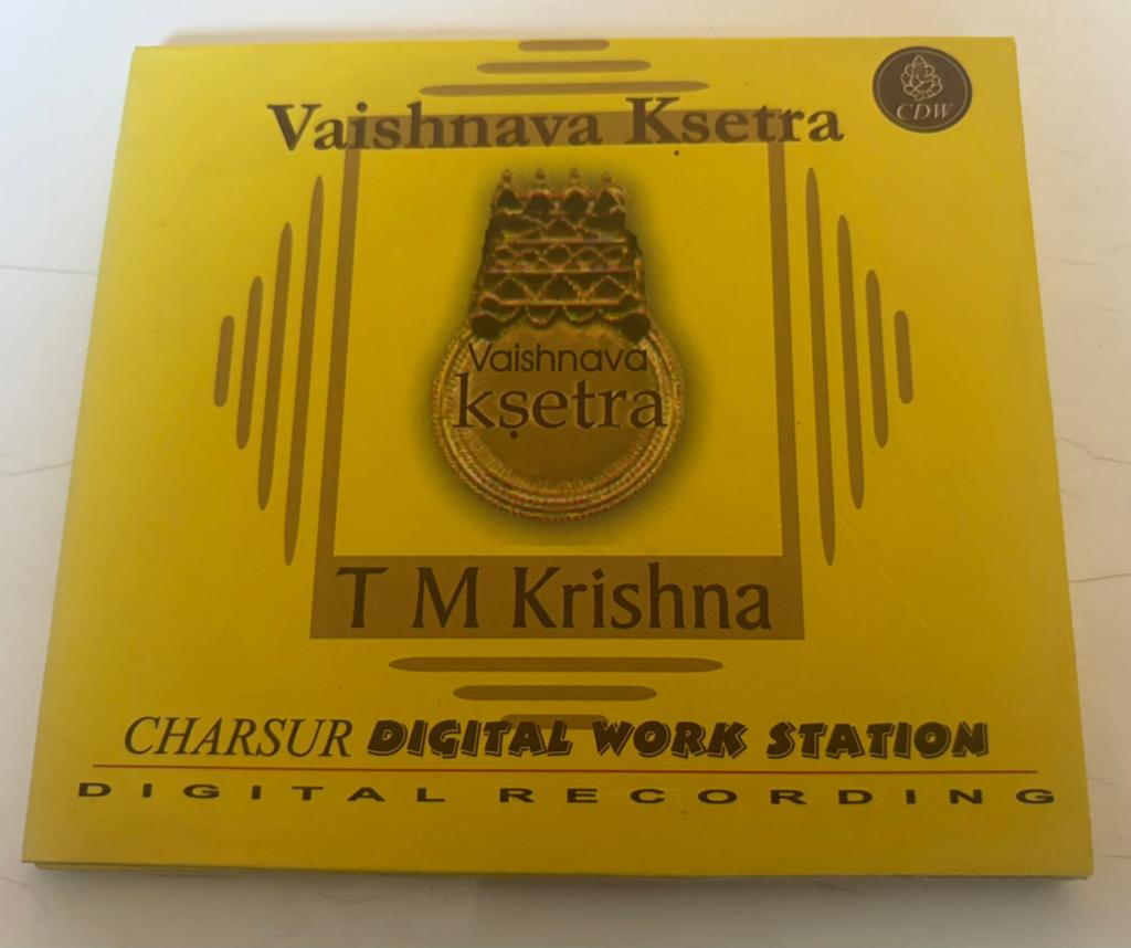 TM Krishna - Vaishnava ksetra (digipak), Ophalen of Verzenden, Gebruikt