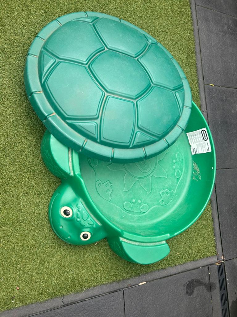 Zwembadje (classic schildpad), Ophalen, Gebruikt