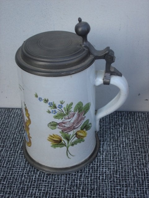 SET (2x) Bierpullen - Küppers Brauerei Köln '90, Antiek en Kunst, Antiek | Keramiek en Aardewerk, Ophalen of Verzenden