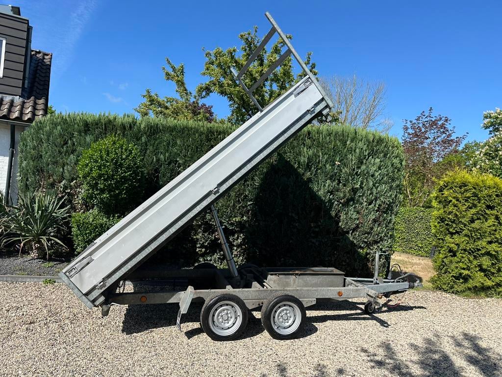 Zeer Nette Henra 3 zijdig electrische kipper 335x190 2700KG, Ophalen of Verzenden, Zo goed als nieuw