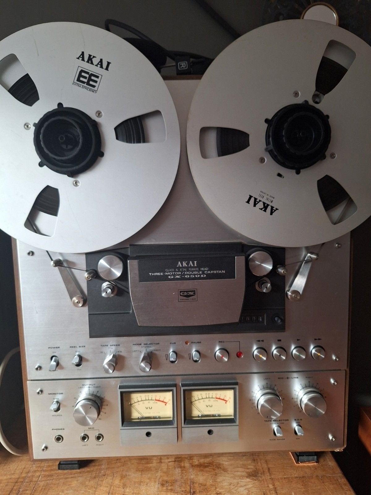 Akai GX-650D Bandrecorder - Vintage Reel-to-Reel, Audio, Tv en Foto, Bandrecorders, Ophalen of Verzenden, Bandrecorder, Met banden