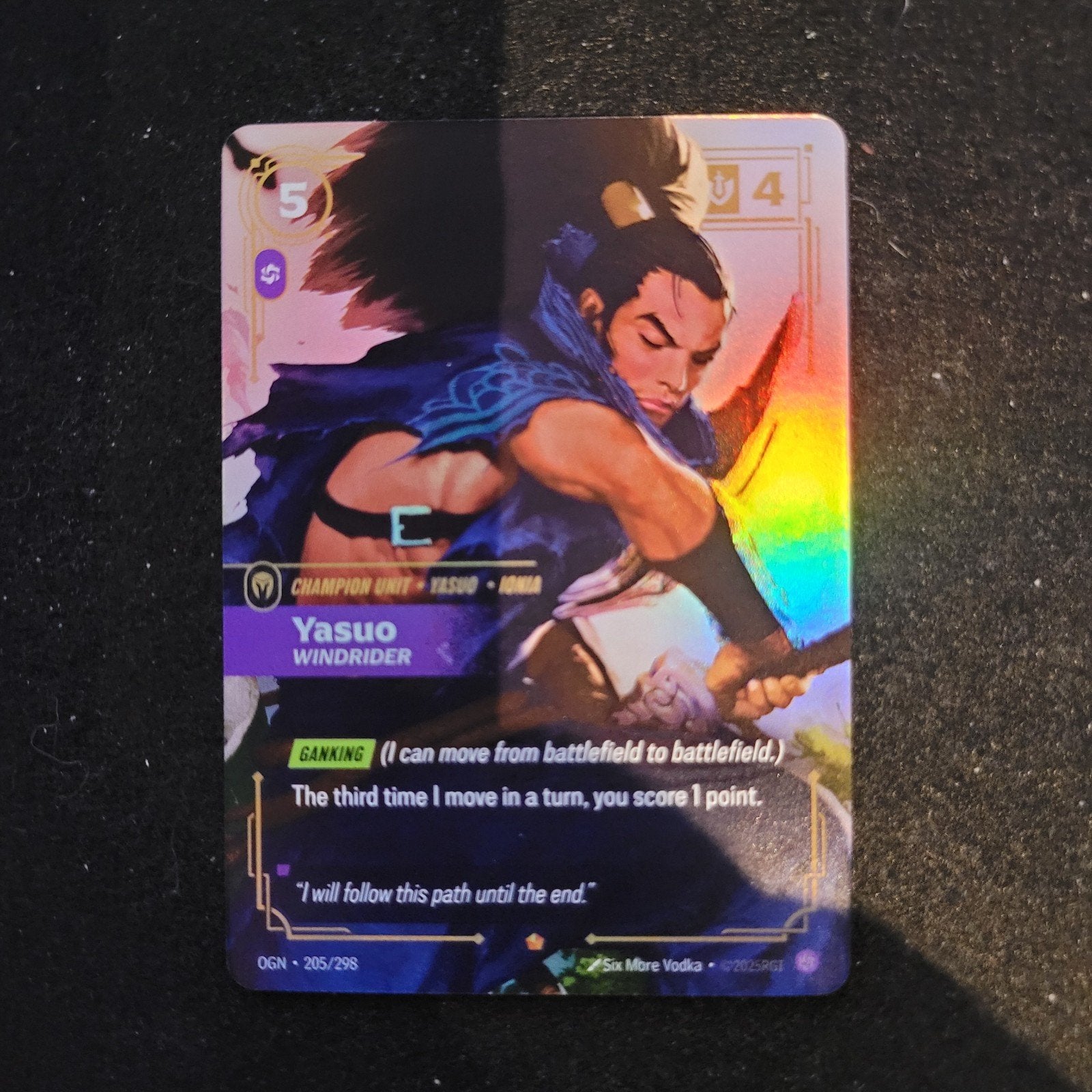 yasuo, windrider (origins), Ophalen of Verzenden, Zo goed als nieuw
