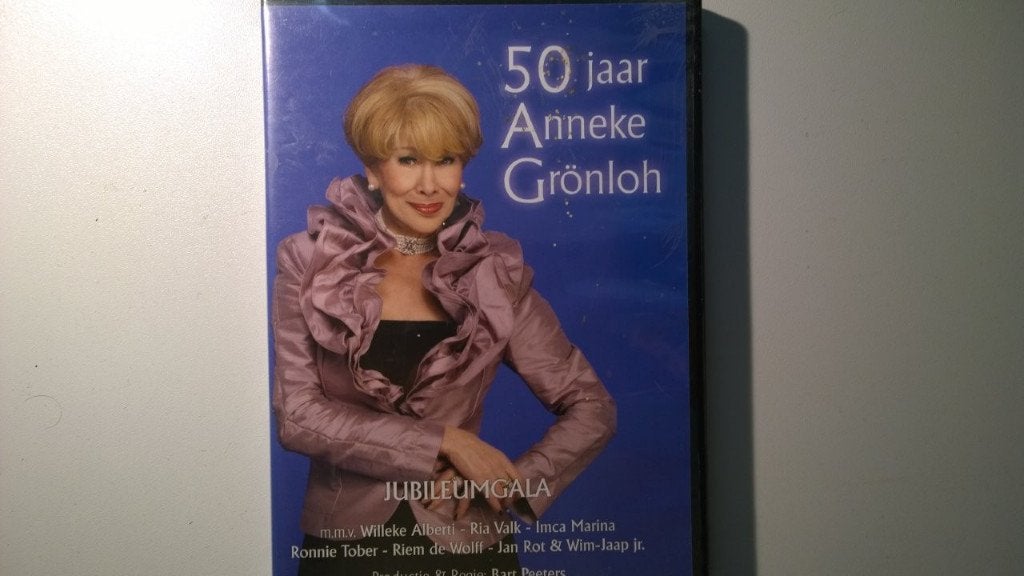 Anneke Grönloh - 50 Jaar Anneke Grönloh Jubileumgala (DVD), Alle leeftijden, Ophalen of Verzenden, Zo goed als nieuw