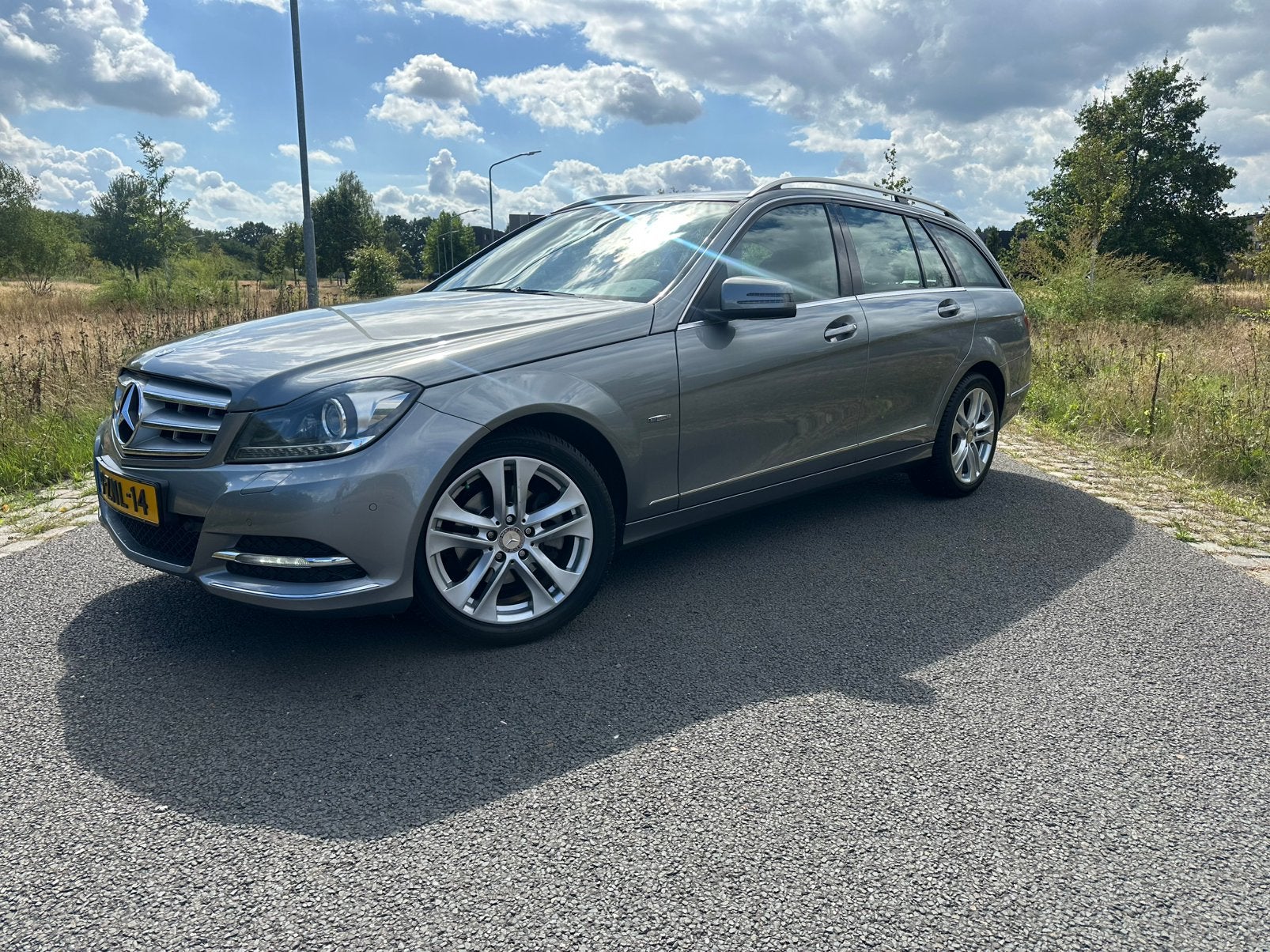 Mercedes-Benz C-Klasse C200 Estate Avantgarde Trekhaak Xenon, Auto's, Automaat, 1800 kg, Zwart, 4 cilinders