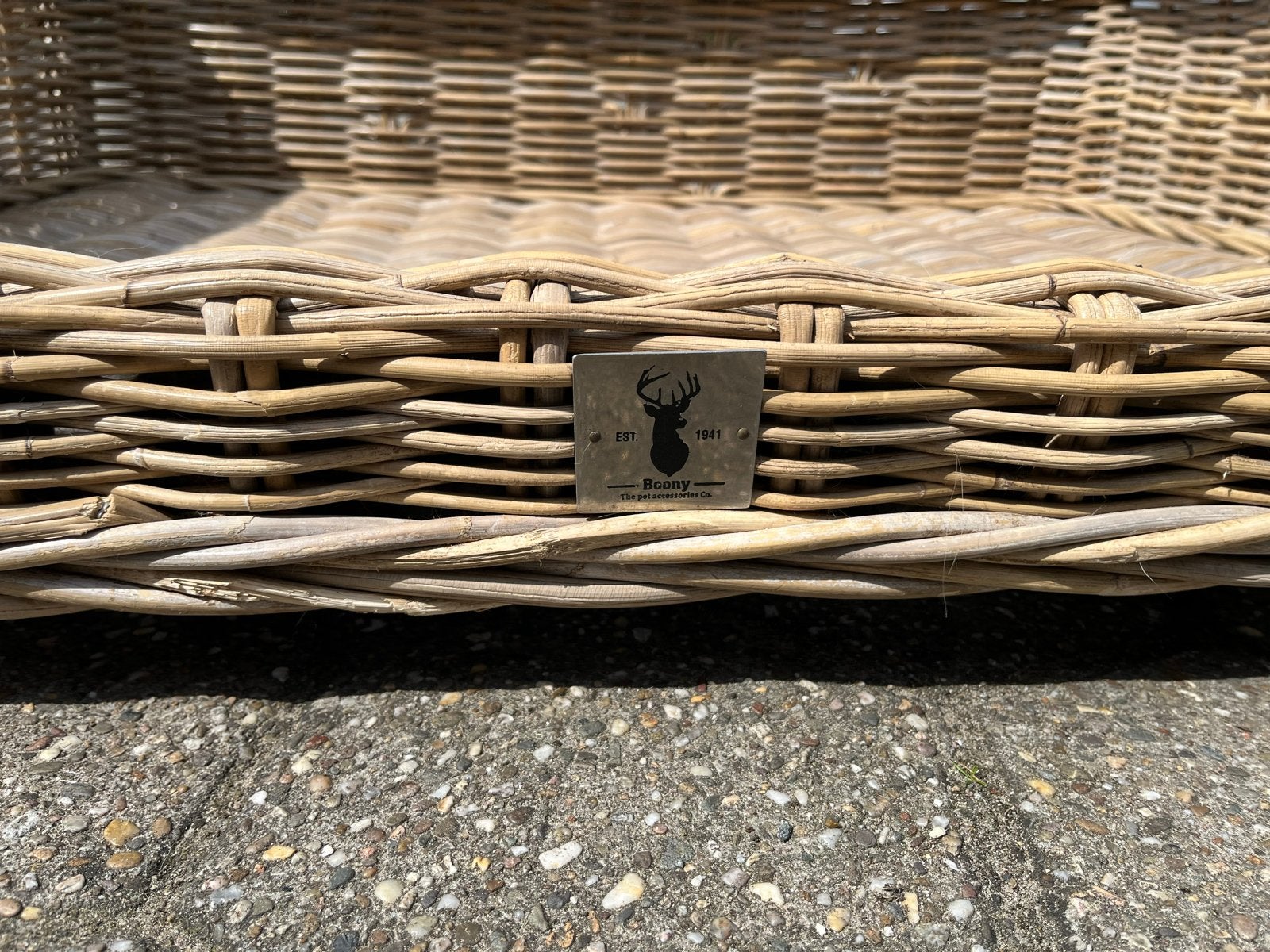 BOONY EST1941 ROTAN BED HONDENMAND, Ophalen, Gebruikt, Overige