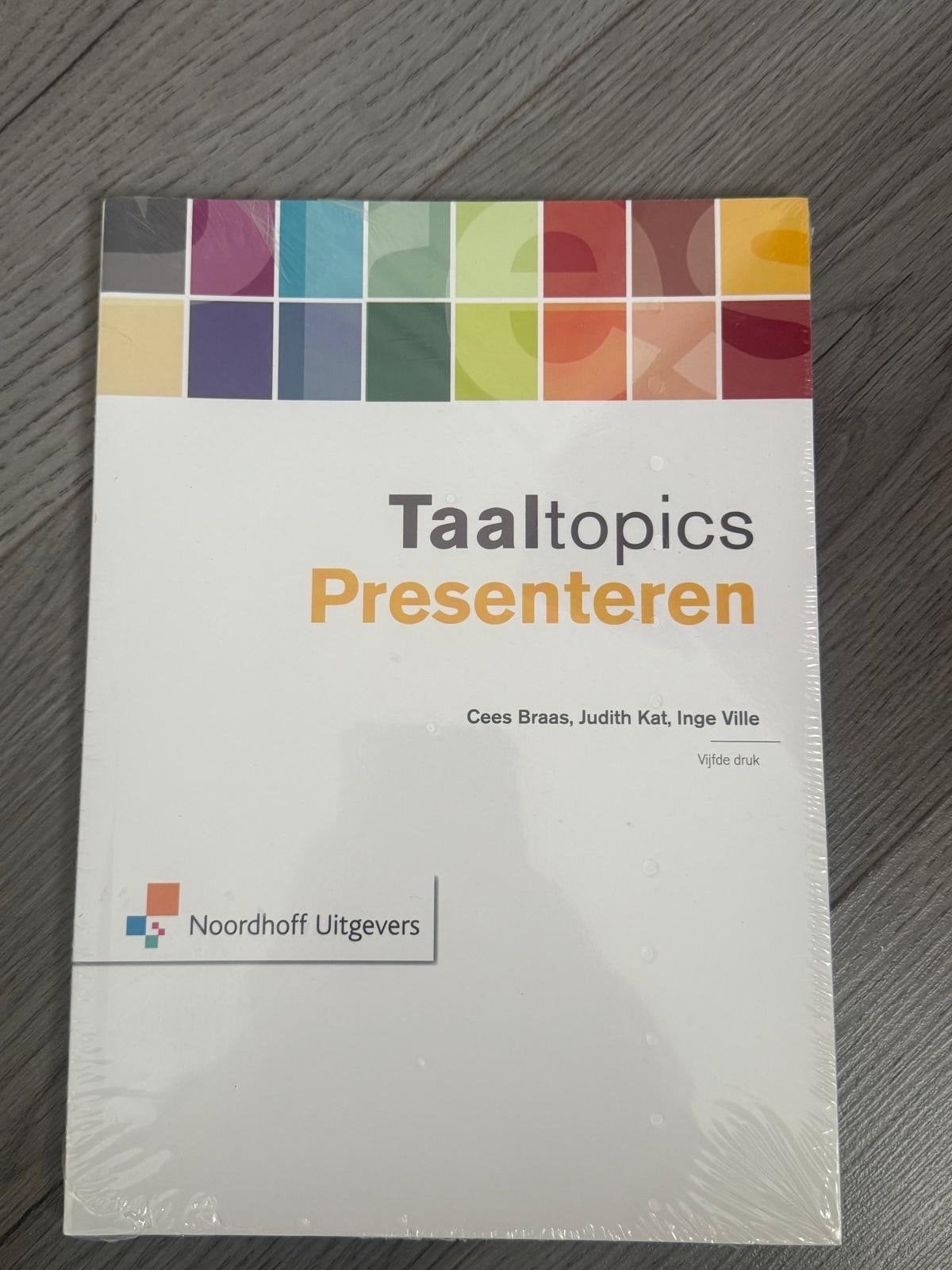 Taaltopics Presenteren - Nieuwstaat, Vijfde druk, Boeken, Ophalen of Verzenden, Gamma, Zo goed als nieuw, HBO