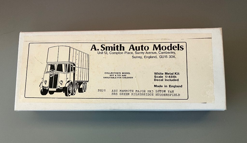 AEC Mammoth A. Smith Auto Models kit 1:48, Overige merken, 1:32 tot 1:50, Ophalen of Verzenden, Zo goed als nieuw