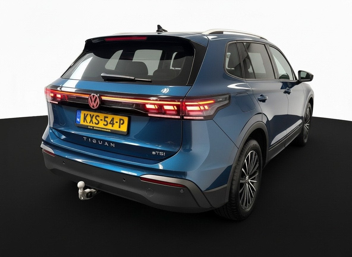 Volkswagen Tiguan 1.5 eTSI DSG LIFE GOAL 360 CAMERA/IQ.LIG, Auto's, Stof, 4 cilinders, Blauw, Origineel Nederlands