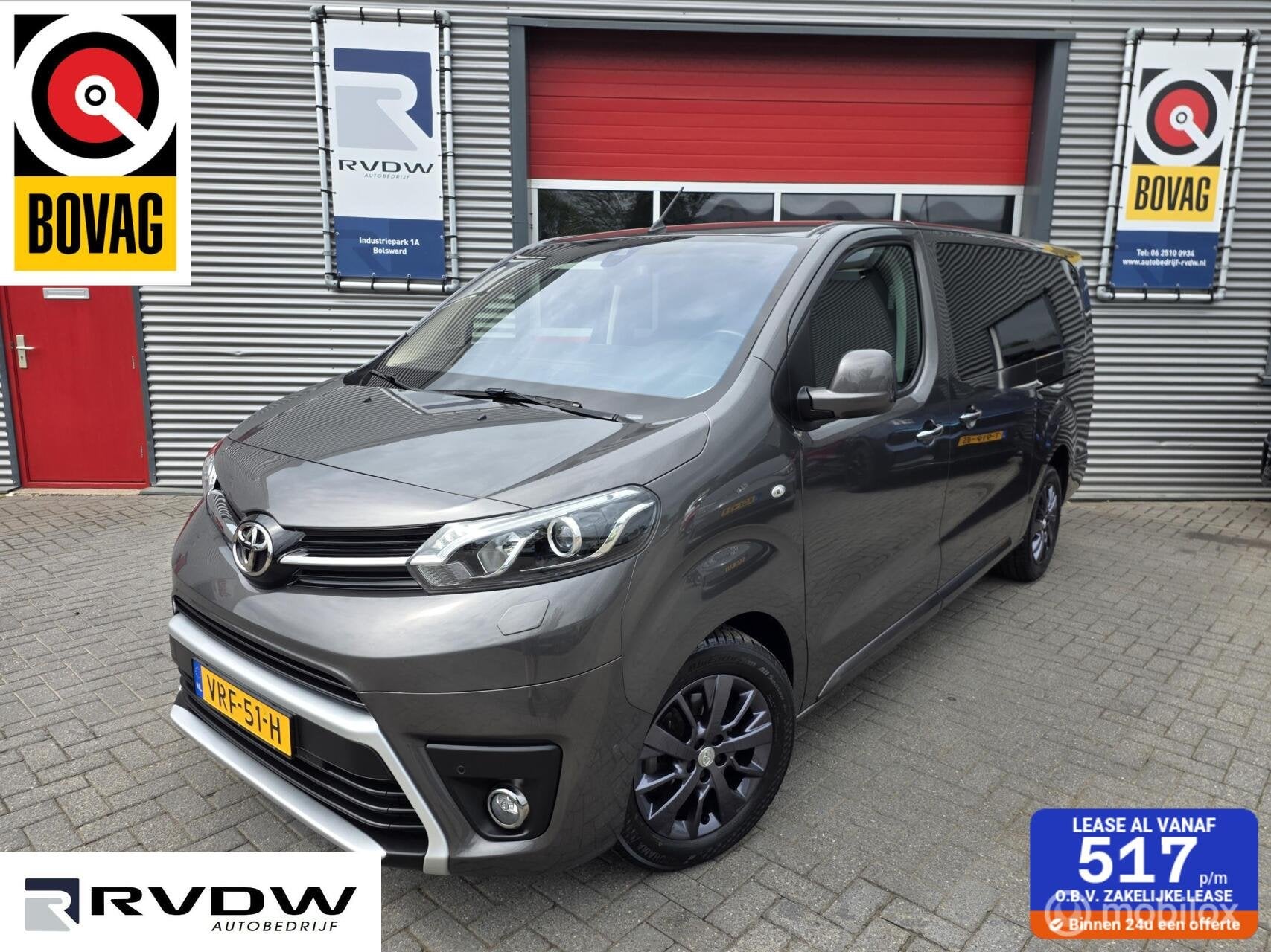 Toyota ProAce 2.0 D-4D DC ✅AUTOMAAT✅2022✅45.000KM✅, Auto's, Automaat, 1800 kg, Euro 6, 4 cilinders