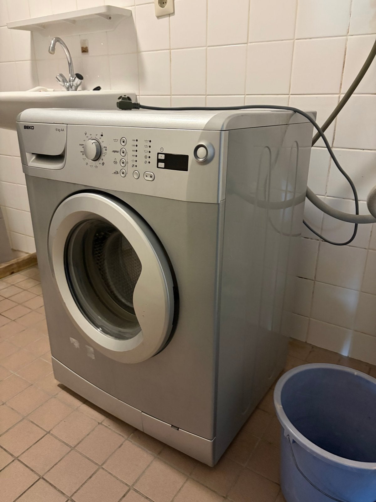 !!!STUDENTEN IN BREDA!!Beko 6 kg AA Wasmachine - Voorlader, Witgoed en Apparatuur, Ophalen, Gebruikt, Voorlader, Kort programma