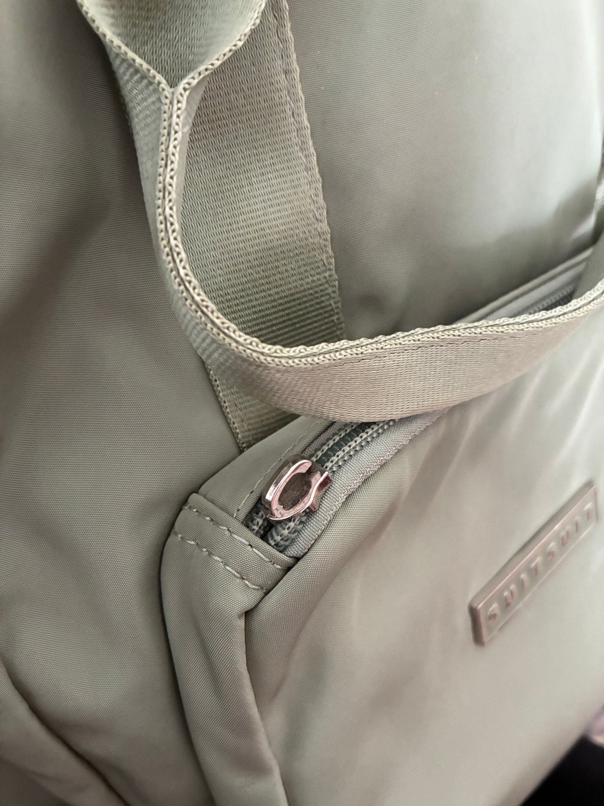 Suitsuit Rugzak Natura Mintgroen, Overige merken, Gebruikt, 25 tot 40 cm, Ophalen of Verzenden