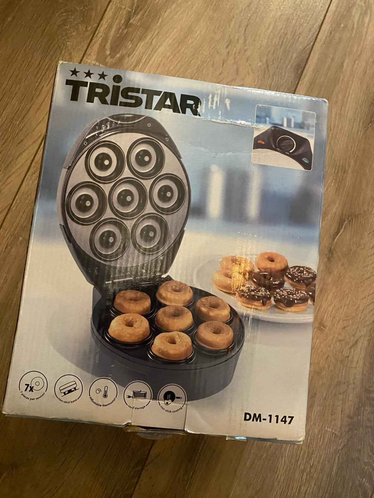 Tristar DM-1147 Donut Maker - Maak 7 heerlijke donuts!, Ophalen of Verzenden, Nieuw