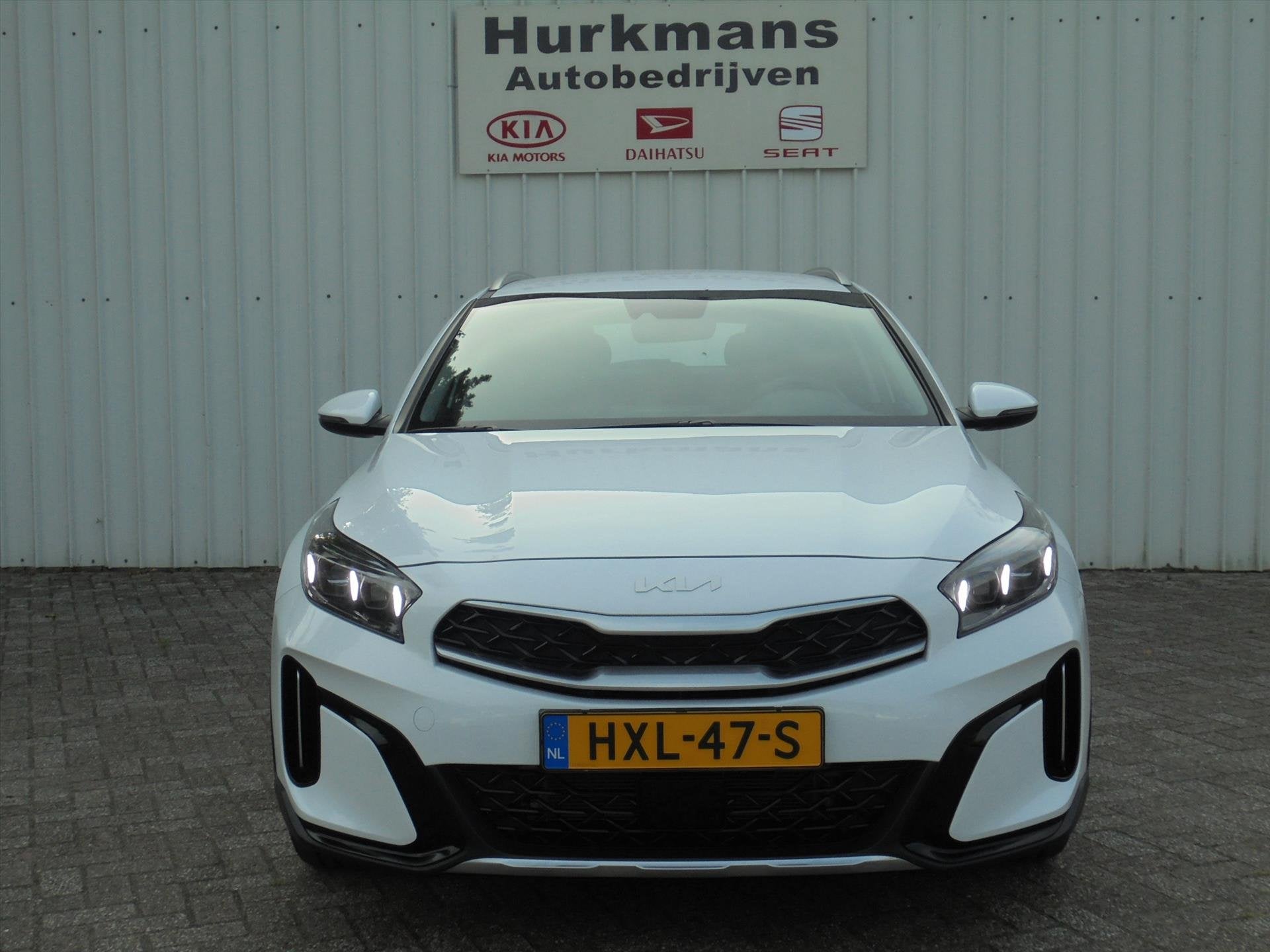 Kia Xceed 1.6 GDi PHEV AUTOMAAT DYNAMICLINE 3.043 KM !, Auto's, Automaat, Stof, Gebruikt, Wit