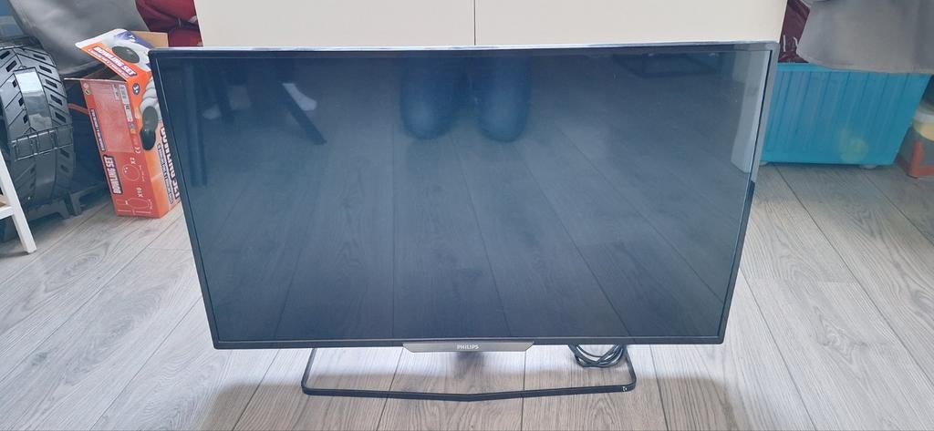 Philips 32 inch LED TV. Met afstandsbediening., Audio, Tv en Foto, Televisies, Ophalen, Philips, 50 Hz, 80 tot 100 cm