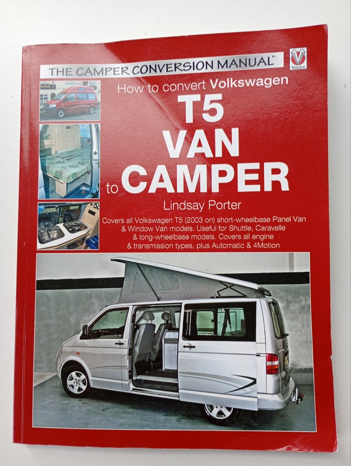 Camper Conversion Manual VW T5 Van naar Camper, Ophalen of Verzenden, Gelezen, Volkswagen, Lindsay Porter
