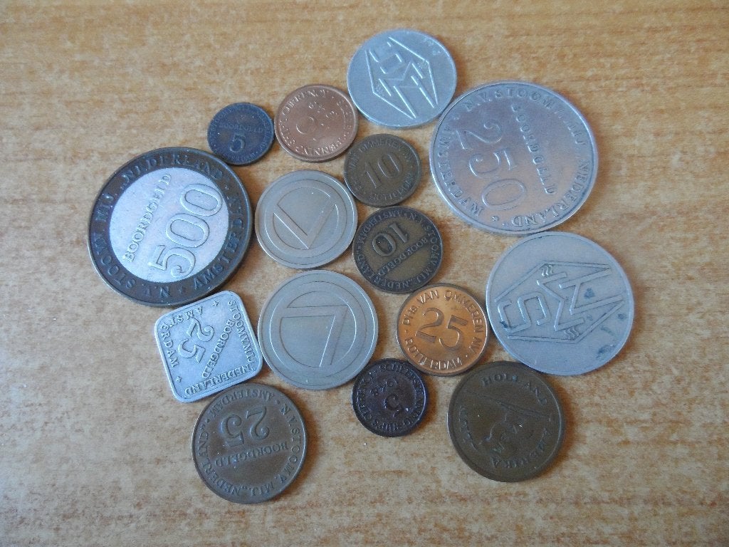 Boordgeld, compleet, HAL, SMN + Van Ommeren, Postzegels en Munten, Ophalen of Verzenden, Overige materialen