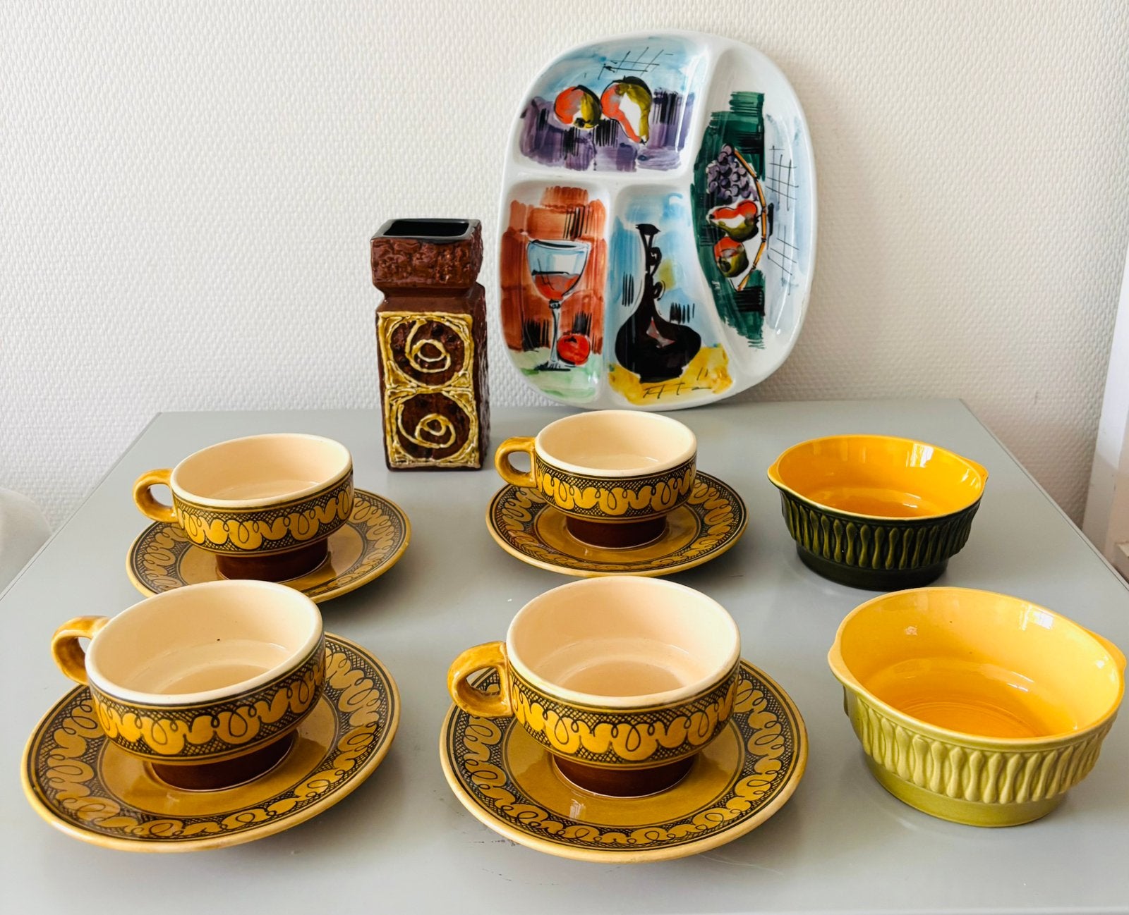 Vintage servies uit de jaren 60/70, Ophalen of Verzenden, Huis en Inrichting