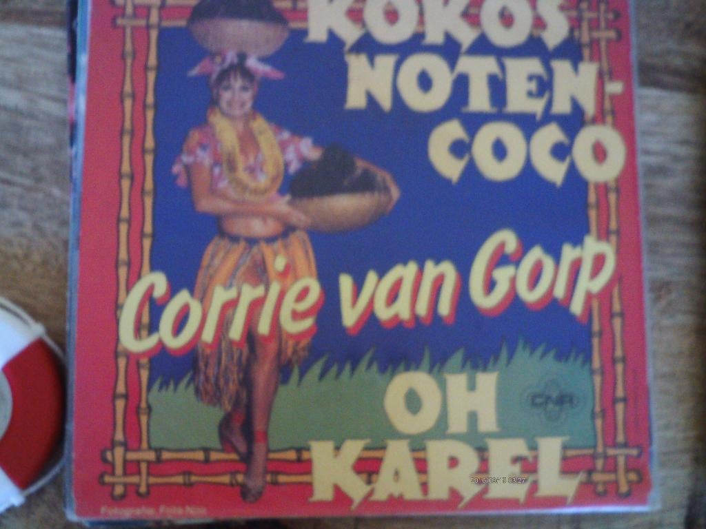 corrie van gorp - kokos noten coco 1mei, 7 inch, Ophalen of Verzenden, Nederlandstalig, Single