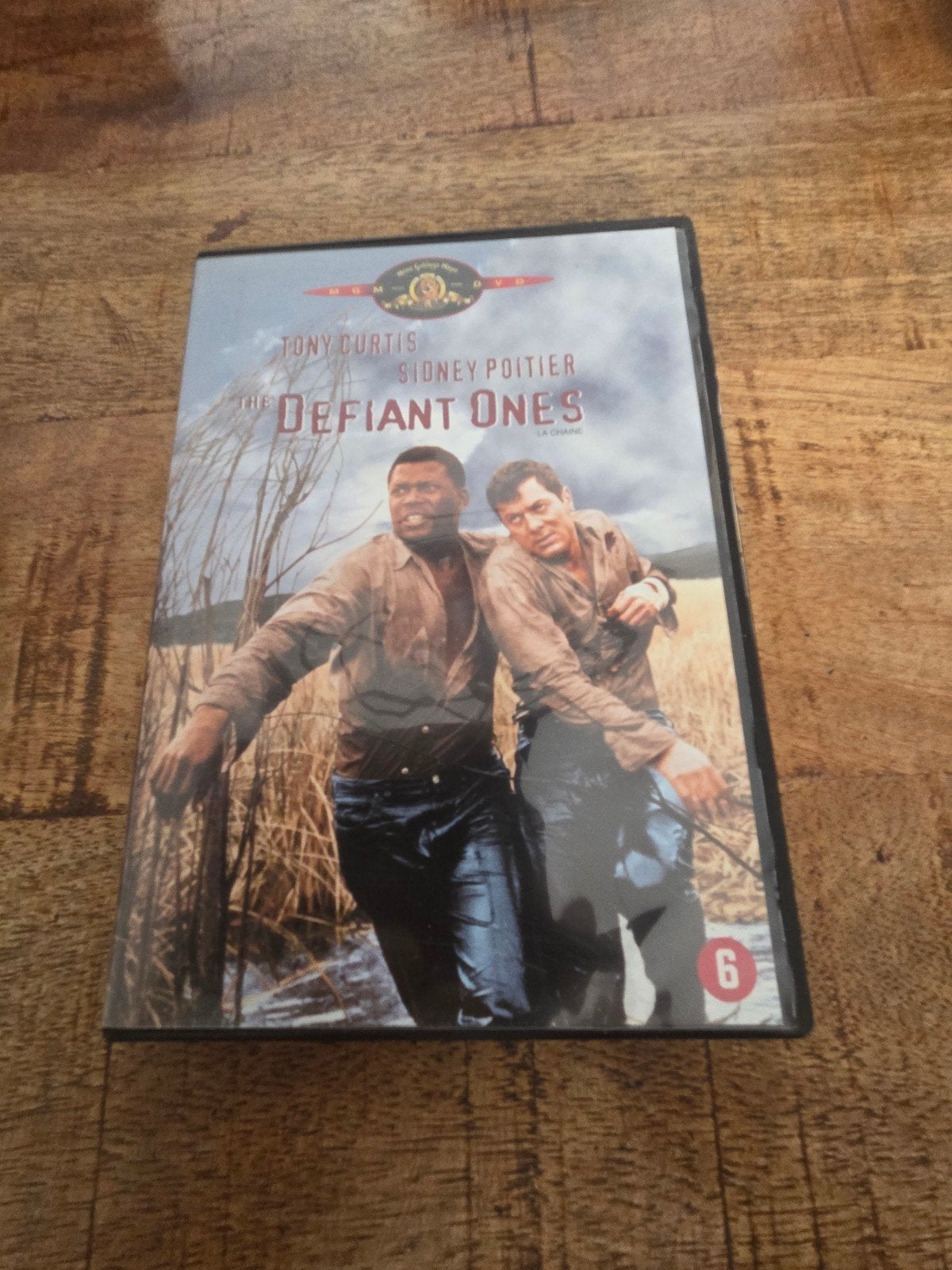 The defiant ones dvd(1958)tony curtis/sidney poitier, Cd's en Dvd's, Alle leeftijden, Ophalen of Verzenden, Zo goed als nieuw