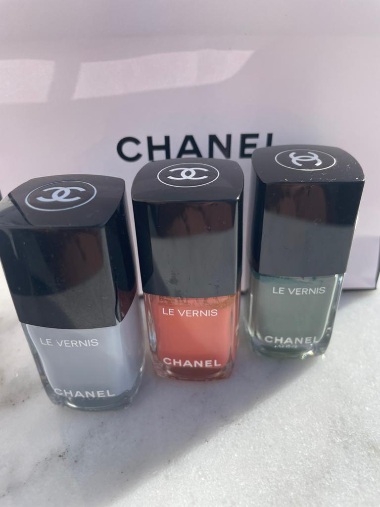 Chanel nagellak, Sun Drop 177, Cavalier Seul 131, Muse 125, Sieraden, Tassen en Uiterlijk, Overige kleuren, Verzenden, Zo goed als nieuw