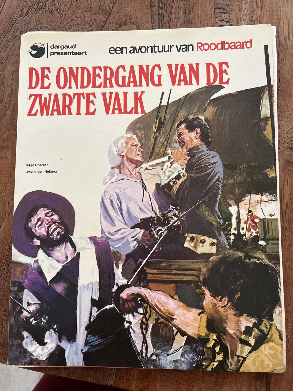 De Ondergang van de Zwarte Valk - Een avontuur van Roodbaard, Eén stripboek, Ophalen of Verzenden, Gelezen
