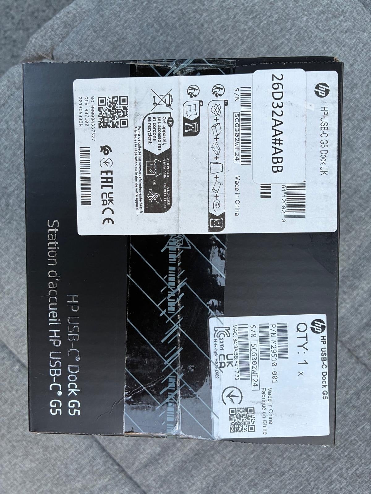 HP USB-C Dock G5 - Nieuw in doos, Ophalen of Verzenden, Nieuw