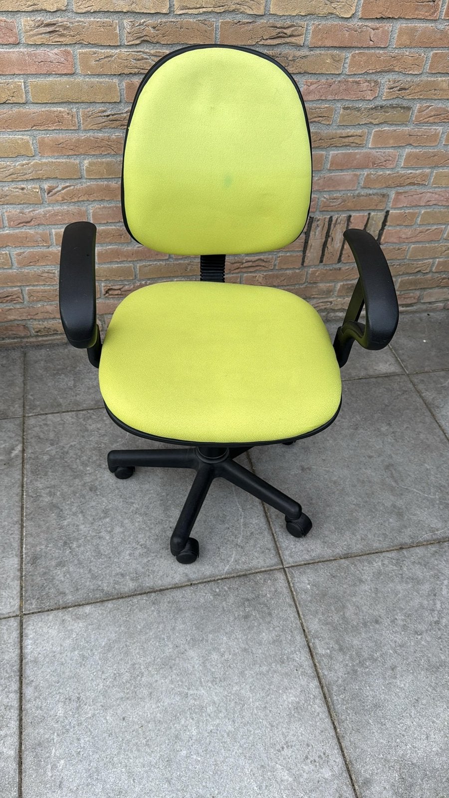 Bureaustoel, Huis en Inrichting, Bureaustoelen, Ophalen, Gebruikt, Groen, Bureaustoel