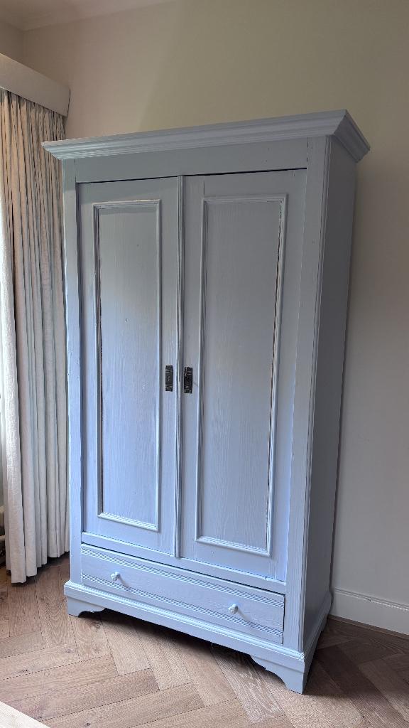 Kledingkast van het Inboedelhuis - landelijke stijl, Huis en Inrichting, Kasten | Kledingkasten, Gebruikt, 100 tot 150 cm, 25 tot 50 cm