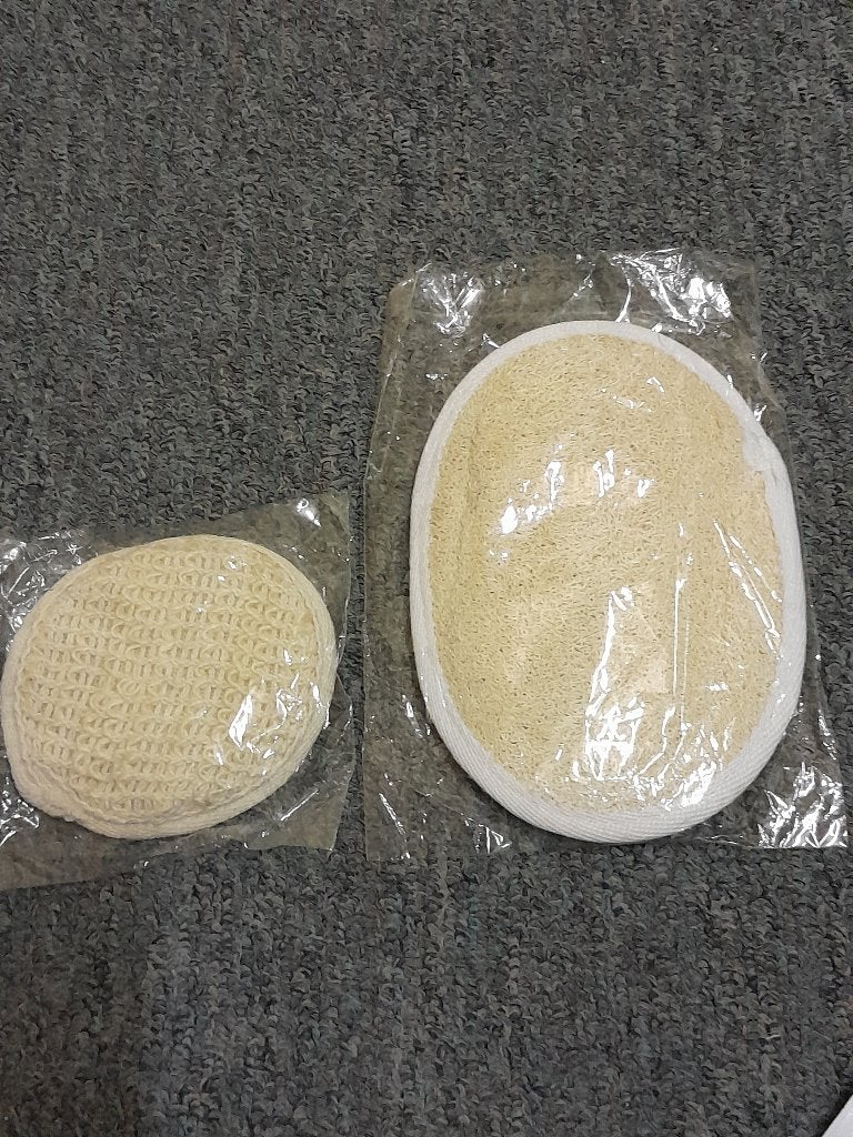 2x Massage spons massagespons, Ophalen of Verzenden, Nieuw, Beige, Gehele gezicht