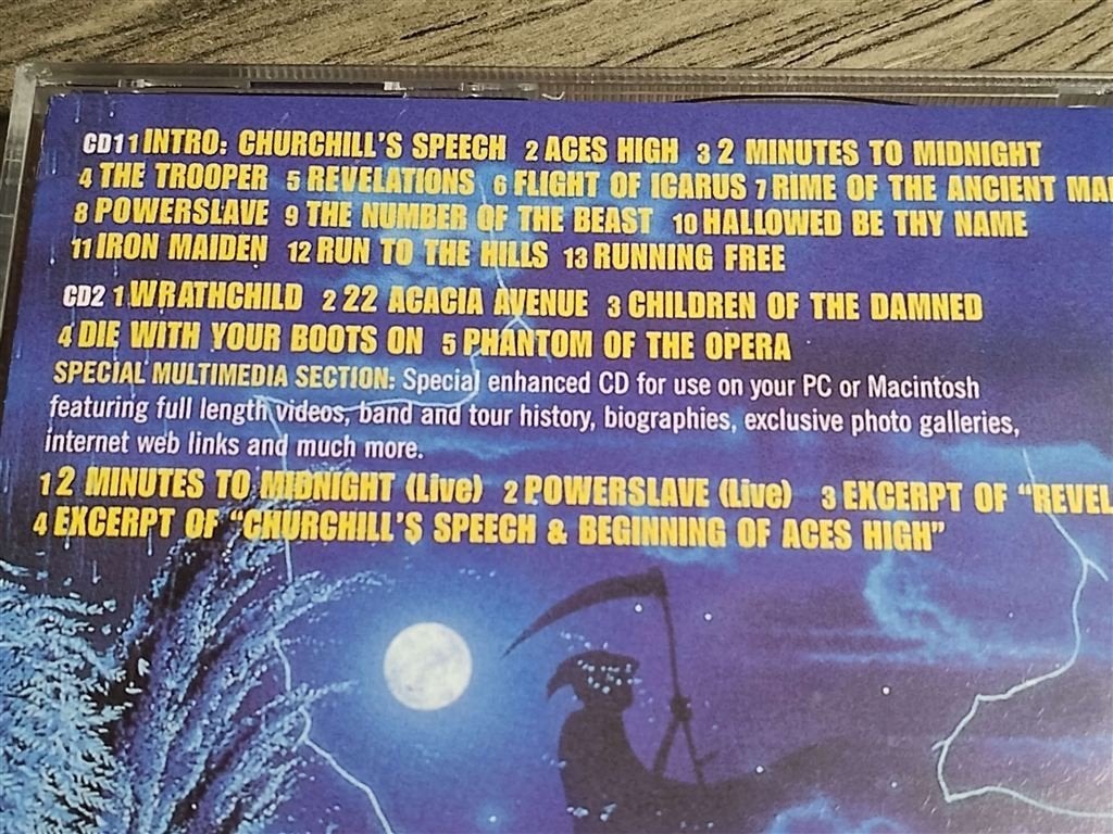 Iron Maiden - Live After Death 2 CD [NIEUW], Cd's en Dvd's, Ophalen of Verzenden, Gebruikt