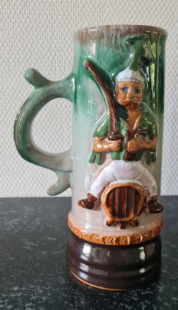 Set van 4 vintage bierpullen uit Silezië (Polen), Verzamelen, Ophalen, Nieuw, Pul(len), Overige merken