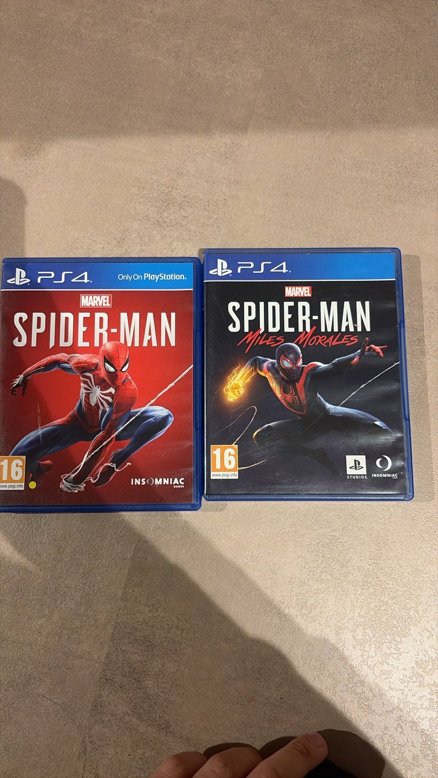 Spider-Man & Spider-Man: Miles Morales PS4, Avontuur en Actie, 1 speler, Ophalen of Verzenden, Zo goed als nieuw