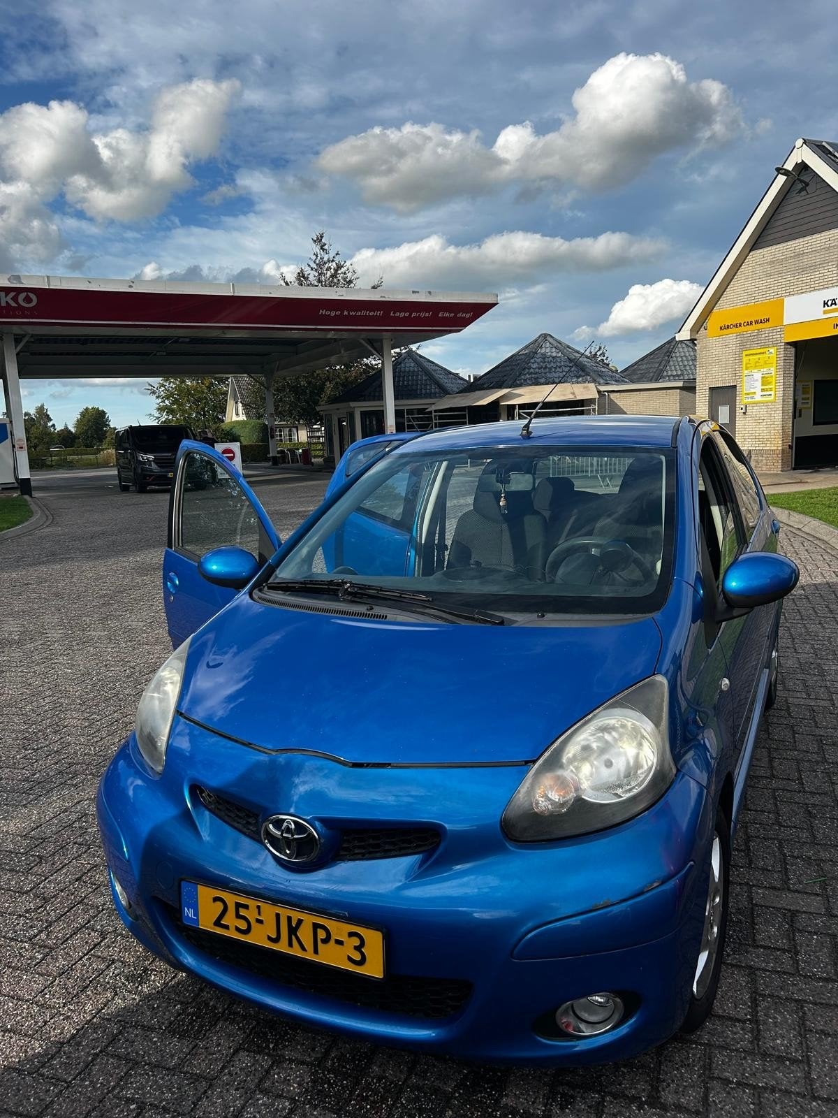 Toyota Aygo 1.0 12V Vvt-i 5DRS 2009 Blauw, Voorwielaandrijving, 68 pk, Origineel Nederlands, Overige kleuren
