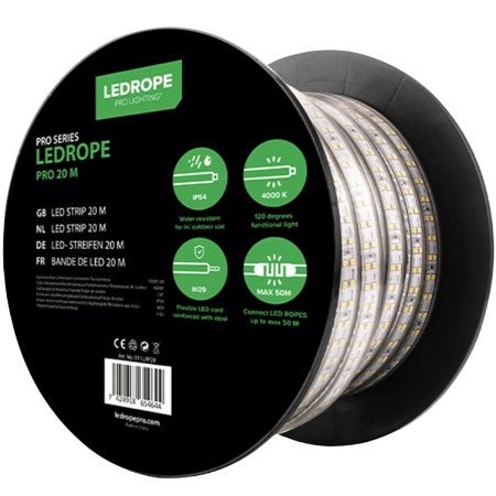 Ledrope Pro Lichtslang 20 meter zonder stroomkabel (230V ..., Sportlaan 10 1010 AX Amsterdam, Vuba, Nieuw, Ophalen of Verzenden