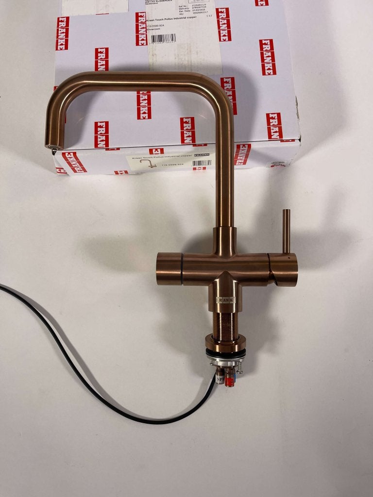 Franke Kraan Touch Pollux Industrial Copper, Niet ingevuld, Nieuw, Niet ingevuld, Niet ingevuld