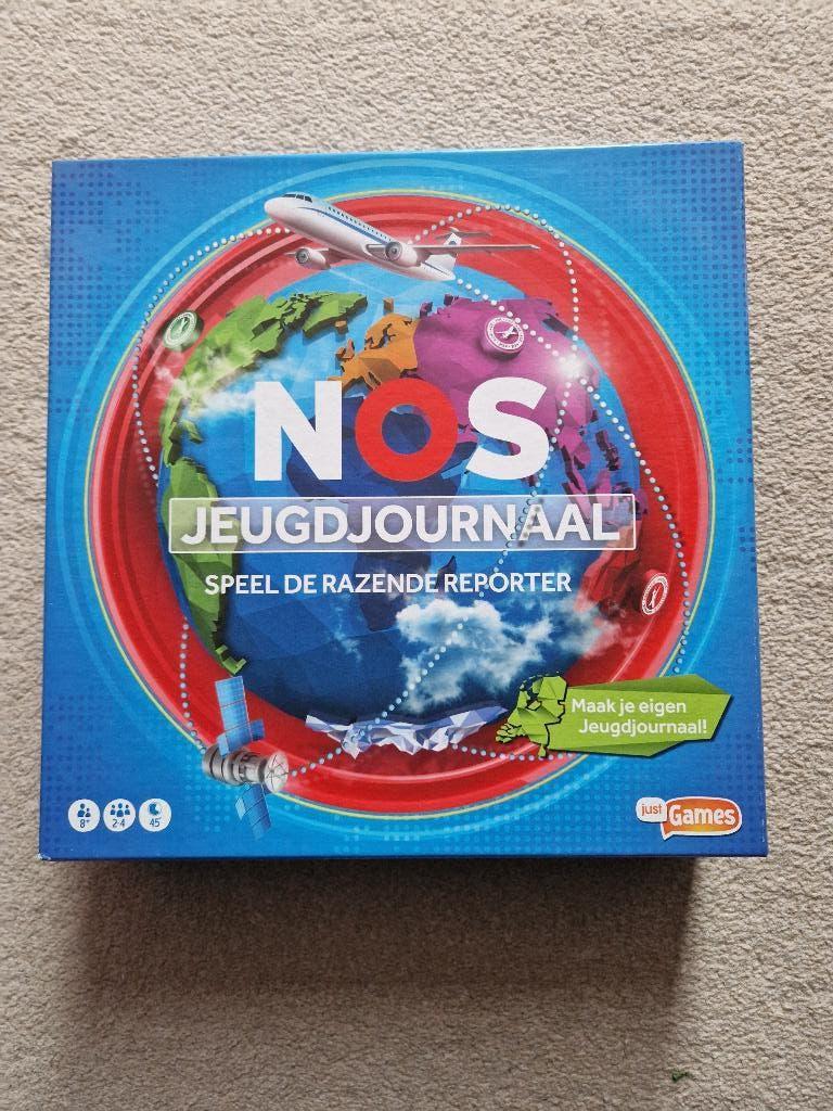 NOS jeugdjournaal bordspel de razende reporter, Een of twee spelers, Ophalen of Verzenden, Zo goed als nieuw, Just Games