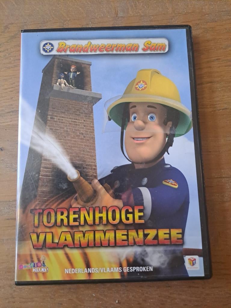 dvd, Brandweerman Sam - Torenhoge Vlammenzee, Avontuur, Alle leeftijden, Ophalen of Verzenden, Zo goed als nieuw
