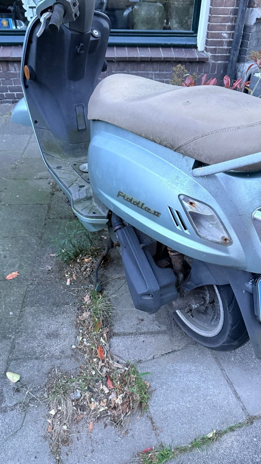 Laatste kans - SYM Fiddle scooter - onderdelen - mist wiel, Fietsen en Brommers, Scooters | SYM, Ophalen, Gebruikt, Benzine, Fiddle