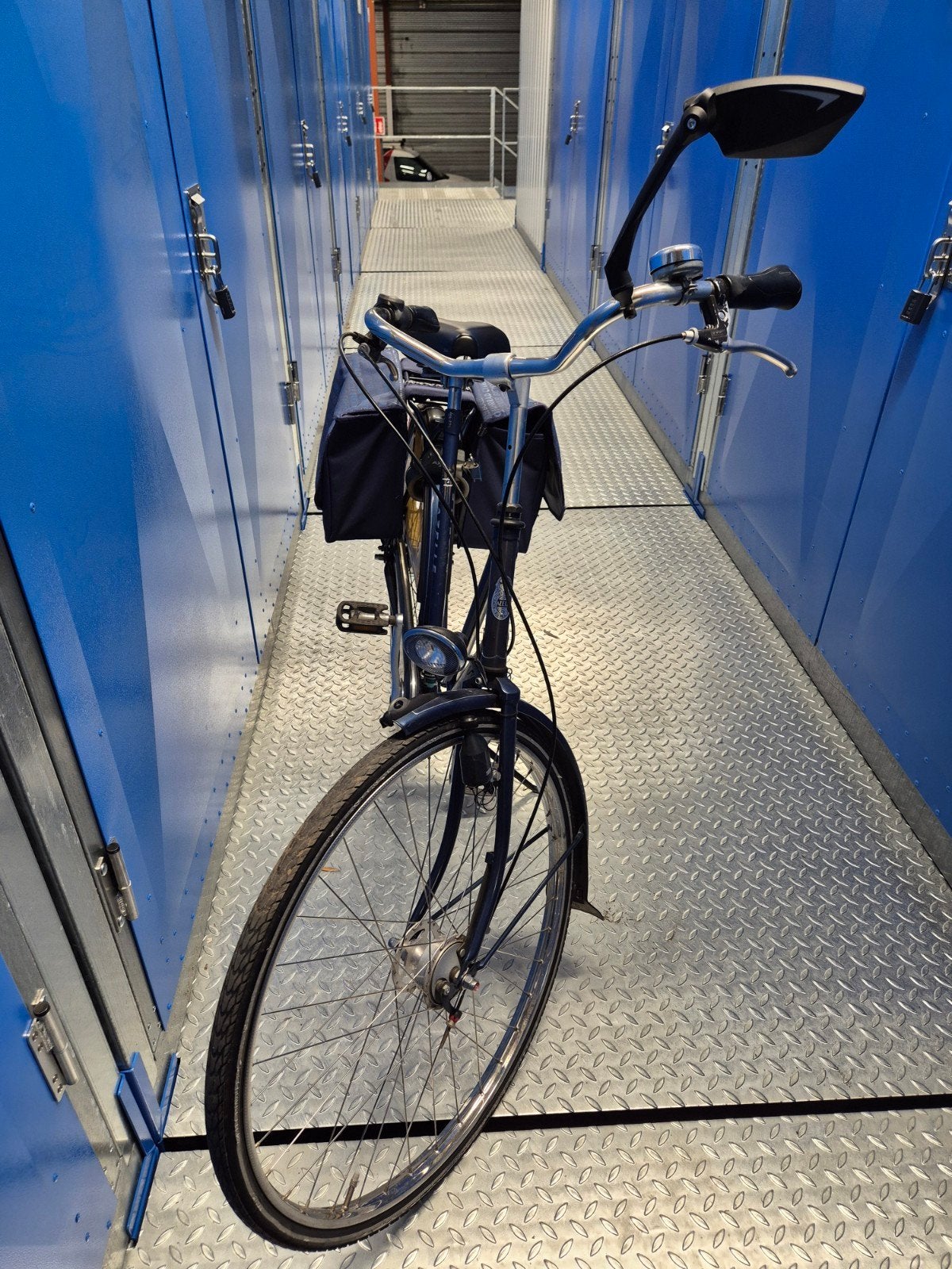 Gazelle Impala Damesfiets met 7 versnellingen en fietstassen, Ophalen, Gebruikt, Gazelle, Versnellingen