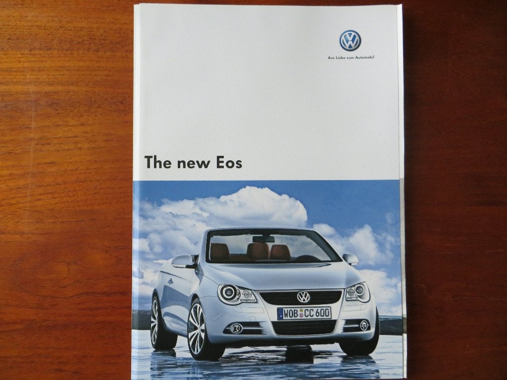 Volkswagen Eos (The new Eos) (juni 2006) + bijlage, Ophalen of Verzenden, Nieuw, Volkswagen