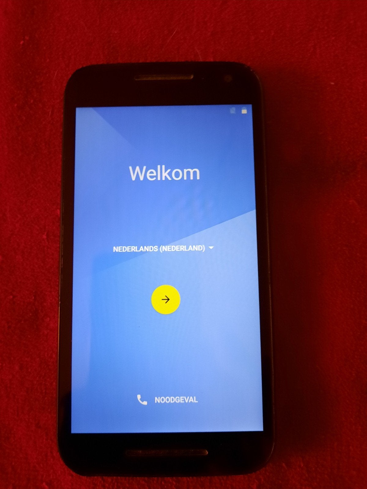 Motorola 3th generation, Ophalen of Verzenden, Zo goed als nieuw, Rood